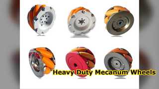 Heavy Duty Mecanum Wheels 100-8000kg Load AGV